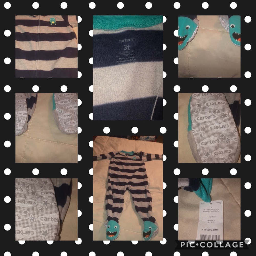 🛑SOLD🛑Carters One piece Fleece